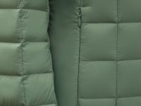 Стеганое пуховое пальто