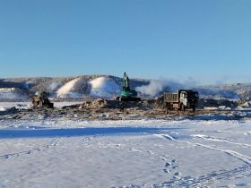 К лету на стройке Ленского моста планируют задействовать до 400 человек