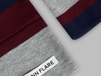 Шарф в полоску