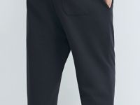 Трикотажные прямые брюки, Синий