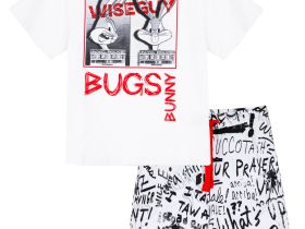 Комплект трикотажный для мальчиков: фуфайка (футболка), шорты