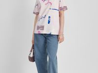 Футболка с абстрактным принтом