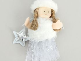 Елочная игрушка Зимняя фея/Winter Fay III