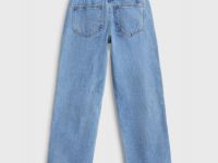 Джинсы с аппликацией для девочек, Голубой