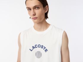 Мужская топ Lacoste из хлопка