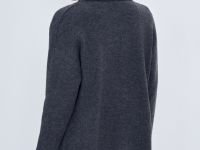 Кардиган свободного силуэта с отложным воротником