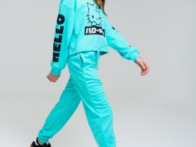 Толстовка трикотажная для девочек