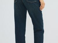 Прямые джинсы со средней посадкой, Синий