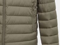 Стеганая куртка с воротником-стойкой