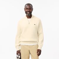 Мужской свитер Lacoste из овечьей шерсти на молнии