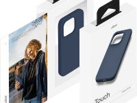 Клип-кейс uBear Touch Mag для Apple iPhone 15 Pro Тёмно-синий