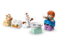 DUPLO 10455 Конструктор Вечеринка Анны и Эльзы в Ледяном замке