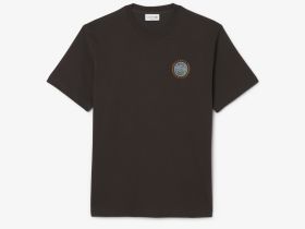 Мужская футболка Lacoste классического кроя из органического хлопка