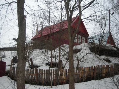 Место, где стоял дом Лебедева-Полянского П.И. (1881-1948 гг.)