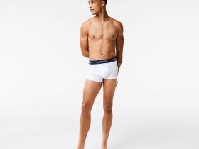 Однотонное мужское нижнее бельё Lacoste (5шт.)