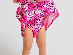 Платье-боди детское трикотажное для девочек