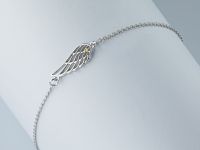 Браслет из серебра с бриллиантом э0601бр07178300