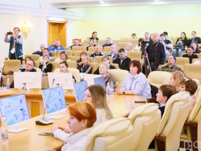 Круглый стол в рамках олимпиады школьников провели в Якутске