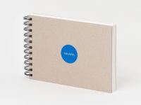 Скетчбук FALAFEL BOOKS А5 S5 Grey Whitepaper, 160 гр, 62 л.