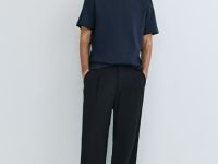 Футболка из плотного хлопка, Синий