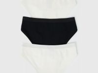 Трусы для девочек, 3 шт., Белый