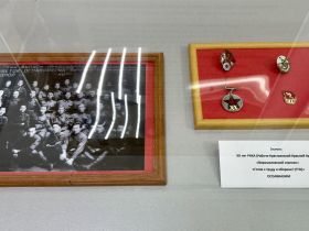 Открылась выставка к 100-летию Якутской национальной военной школы