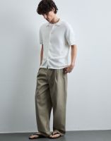 Молочный кардиган-поло с короткими рукавами Глория Джинс