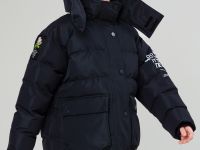 Куртка текстильная с полиуретановым покрытием для девочек