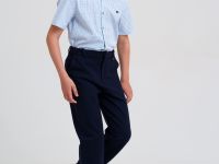 Сорочка текстильная для мальчиков (regular fit)