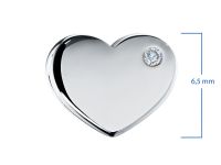 Подвеска из серебра с бриллиантом э0601пд07171900