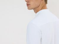 Рубашка из тонкого трикотажа, Белый