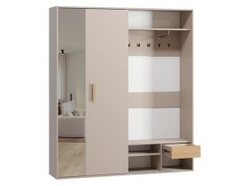Шкаф-купе Бладвен 3-180x210 Латте