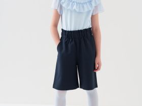 Шорты из ткани Non iron для девочки