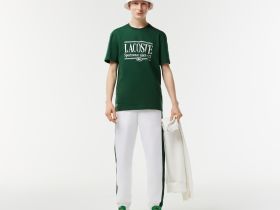 Мужская футболка Lacoste стандартного кроя