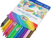 Набор мелков восковых Гамма "Классические" 12 цв, трехгранные, картон. упак., европодвес