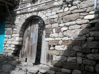 Ворота жилого дома Ибрагимова Асадулы