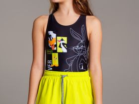 Юбка-шорты трикотажные для девочек