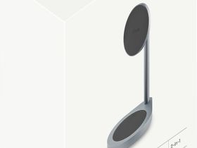 Беспроводное зарядное устройство uBear Stage Серое