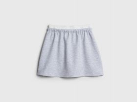 Трикотажная юбка для девочек, Серый