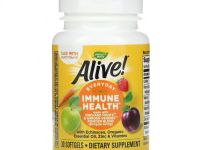 Nature's Way, Alive! добавка для поддержки здоровья иммунной системы, 30 мягких таблеток