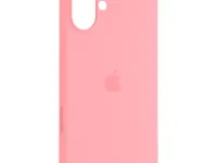 Чехол-накладка Silicone Case Series для Apple iPhone 16 (розовый)