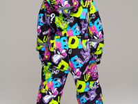 Комбинезон текстильный с полиуретановым покрытием для девочек