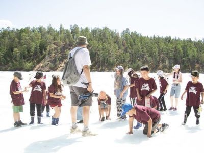 Спорт, творчество и образование объединили детей в лагере "Усадьба Булуус"