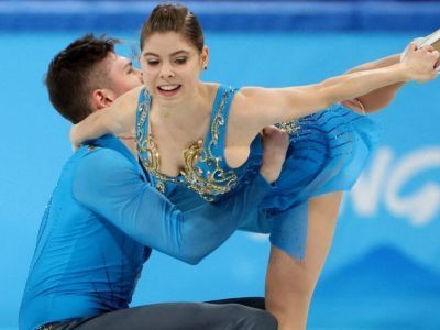 Мишина и Галлямов выиграли произвольную программу командного турнира Олимпийских игр