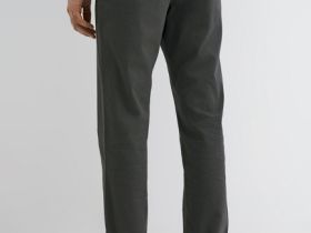 Брюки-чиносы из твила, Коричневый