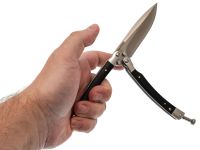 Нож-бабочка (балисонг) Витязь B6000, сталь 9Cr18MoV, рукоять древесина