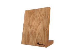 Подставка настольная магнитная для 4 ножей Woodinhome KS002SSON, дуб