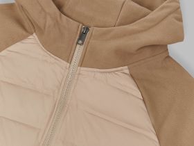 Стеганая куртка с наполнителем из натурального пуха