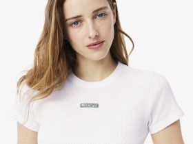 Женская хлопковая футболка Lacoste Urban