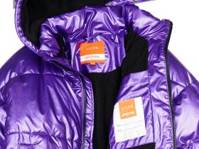 Куртка текстильная с полиуретановым покрытием для девочек